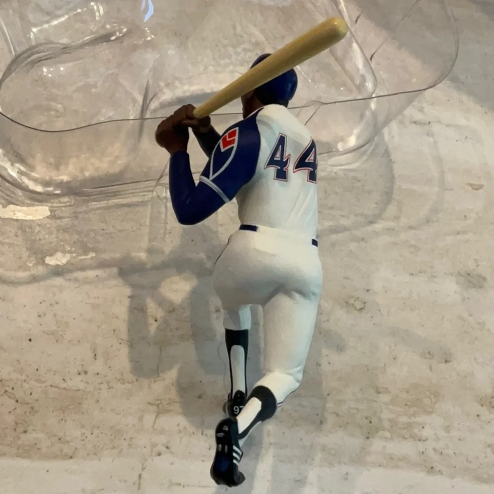 Hank Aaron Christmas Ornament 1997 & Card Hallmark Xmas Tree Baseball Ornaments